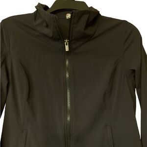 Lucy Womens Track Jacket Lightweight Performance Yoga Sporty Black‎ Small Travel